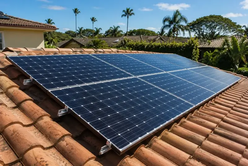 Installation de panneaux solaires à Chavagne